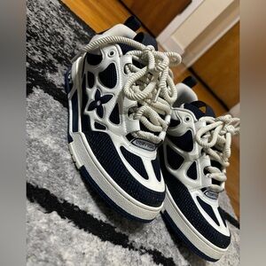 Louis Vuitton Sneakers in Navy and White